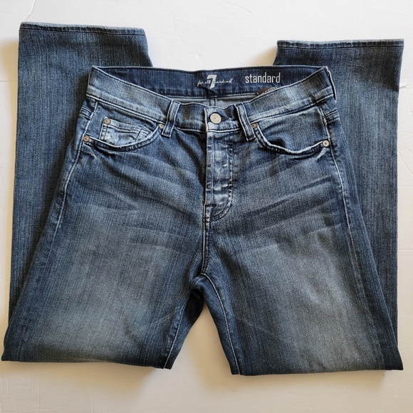 7 For All Mankind Standard Jeans. - Picture 3 of 14